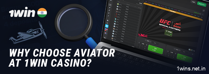 Reasons to choose 1Win online casino for playing Aviator