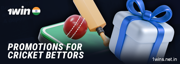Use bonuses for cricket betting at 1Win online casino