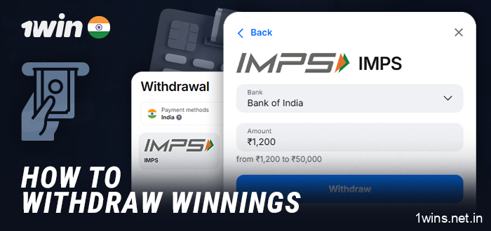 The process of claiming winnings at 1Win Casino - how to withdraw money in India